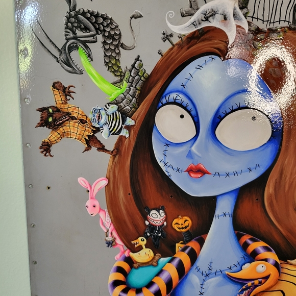Sally Nightmare before Christmas Original Painting - Picture 4 of 8